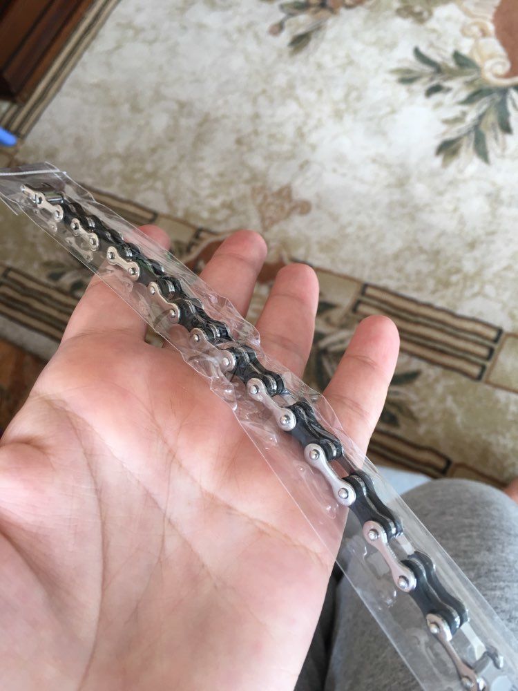 Customer photo review of Cycolinks Classic Chain Bracelet