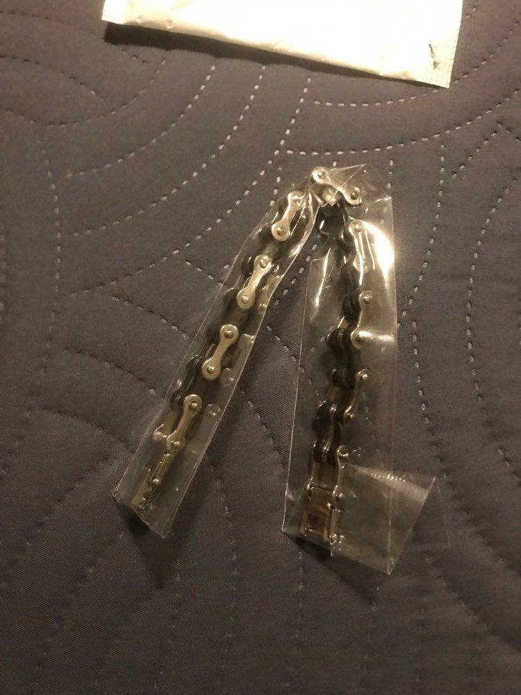 Customer photo review of Cycolinks Classic Chain Bracelet