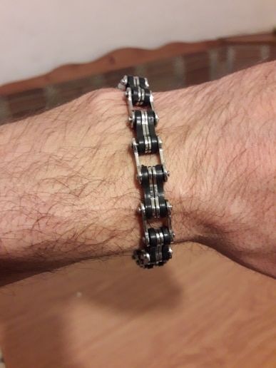Customer photo review of Cycolinks Classic Chain Bracelet