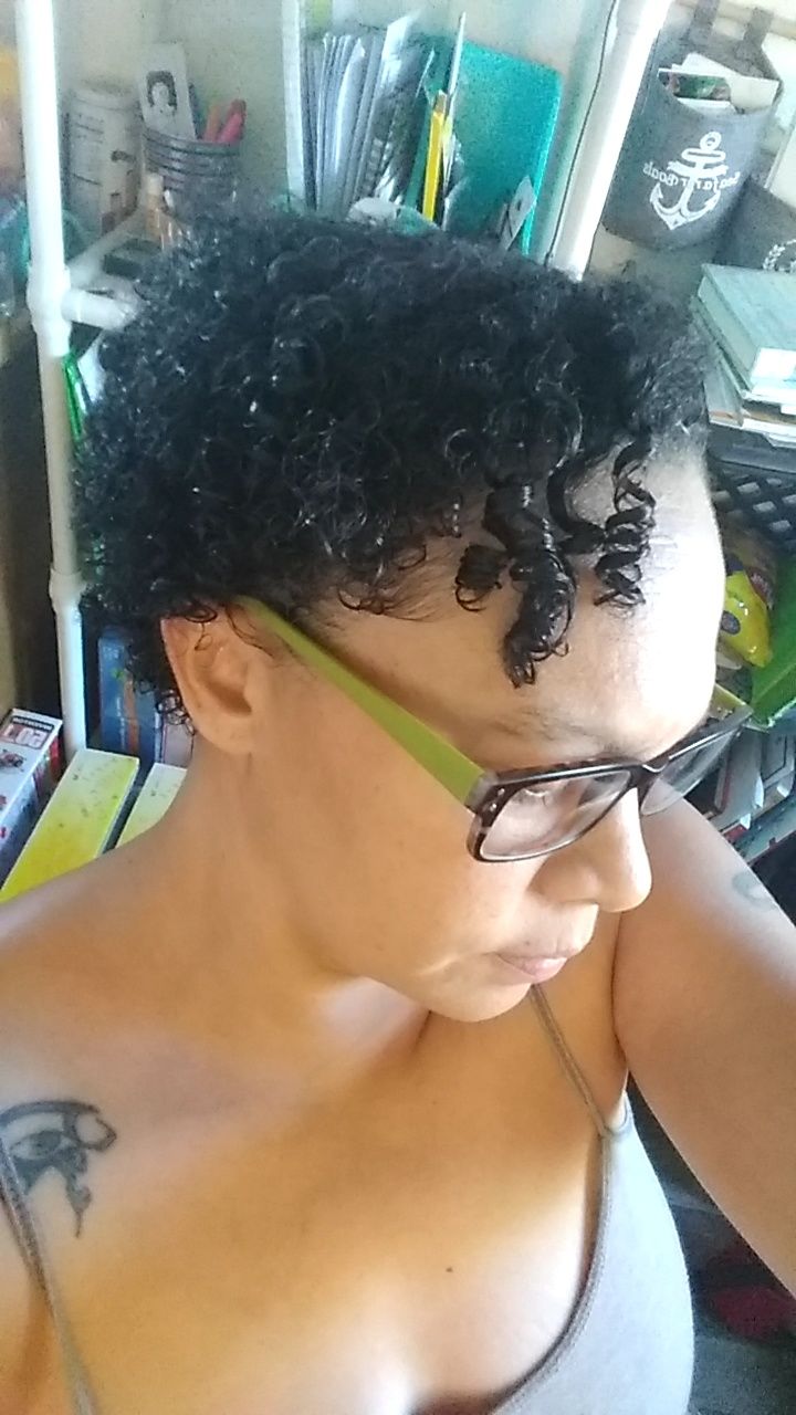Customer photo review of WHOOPS Heavenly Hydration Grapeseed Hair Mist