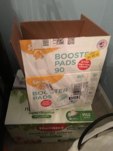 Sposie Booster Pads Stop Nighttime Leaks