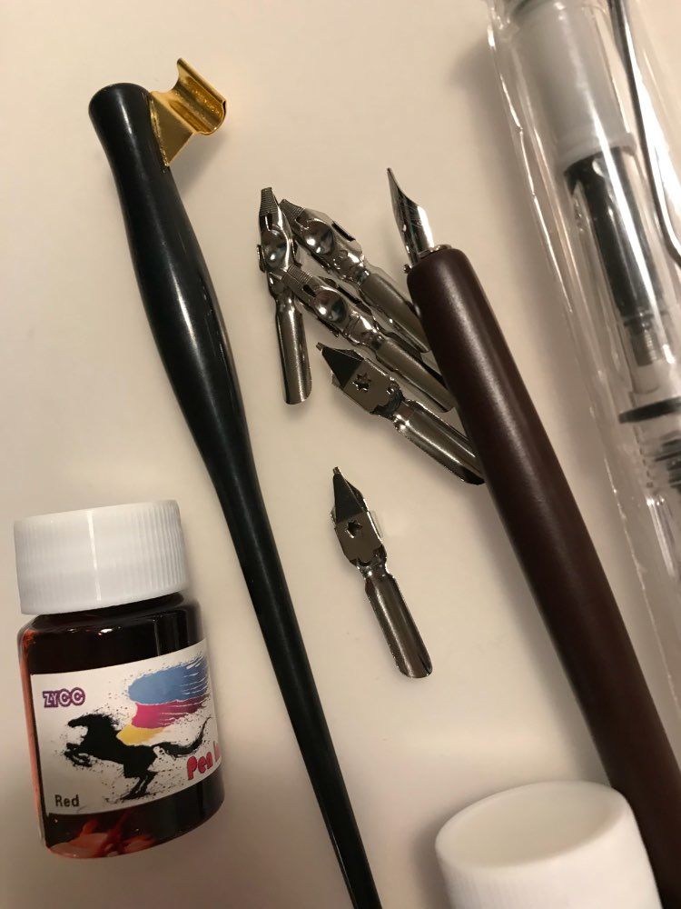 Customer photo review of Bottled Fountain Pen Ink
