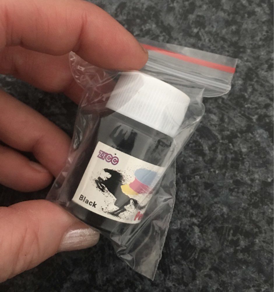 Customer photo review of Bottled Fountain Pen Ink