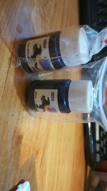 Customer photo review of Bottled Fountain Pen Ink