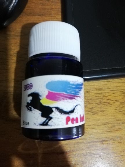 Customer photo review of Bottled Fountain Pen Ink