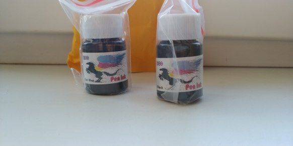 Customer photo review of Bottled Fountain Pen Ink