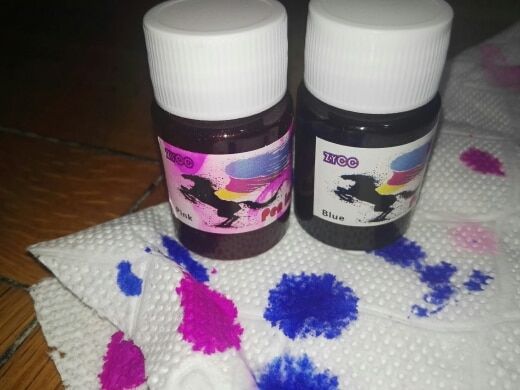 Customer photo review of Bottled Fountain Pen Ink