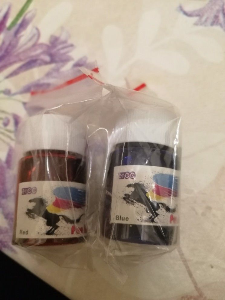 Customer photo review of Bottled Fountain Pen Ink
