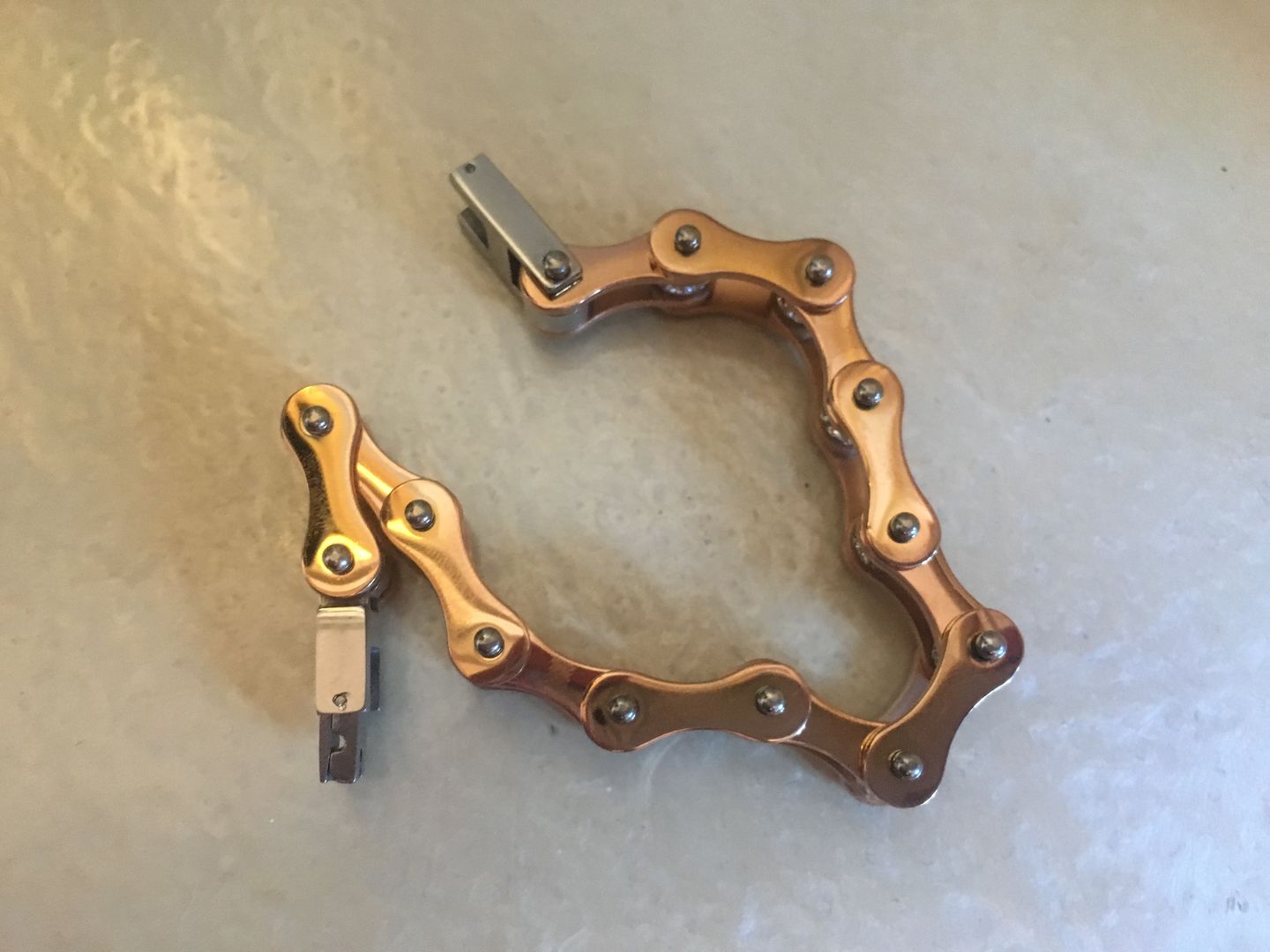 Customer photo review of Cycolinks Rose Gold Crystal Bracelet