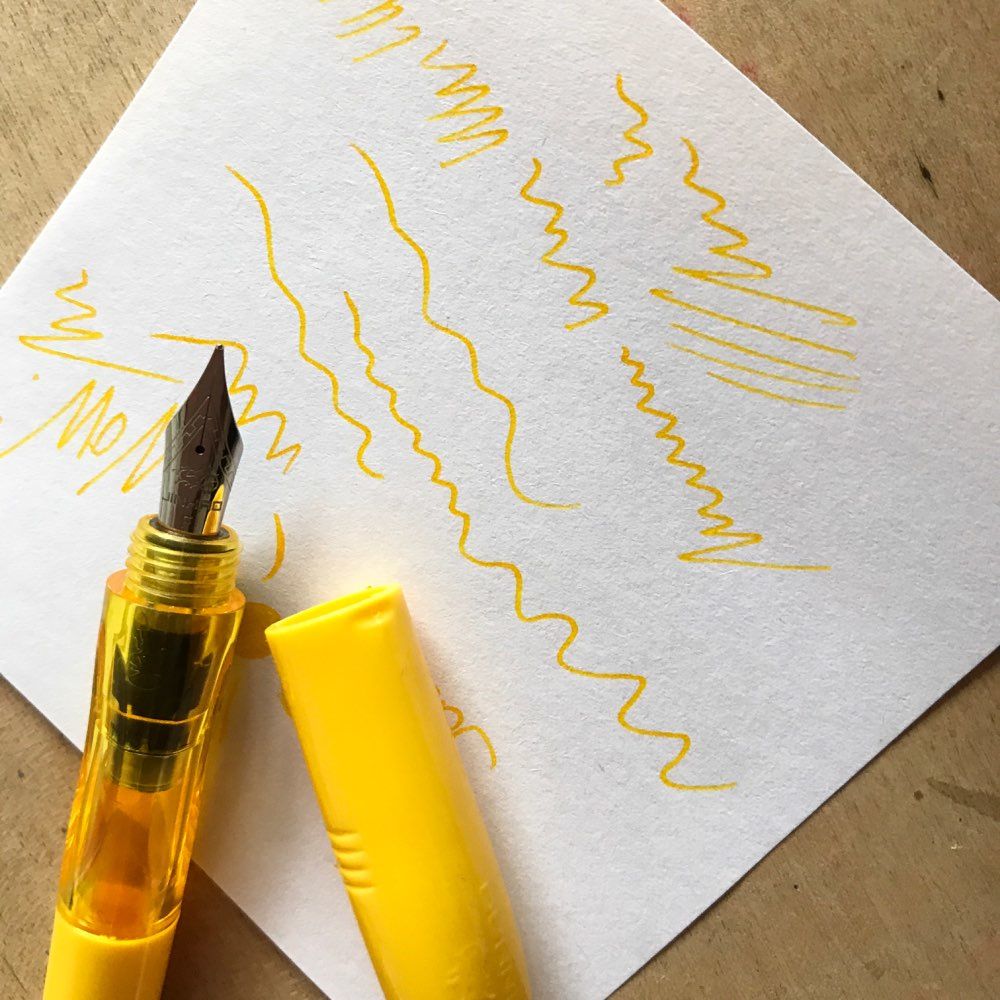 Customer photo review of Bottled Fountain Pen Ink