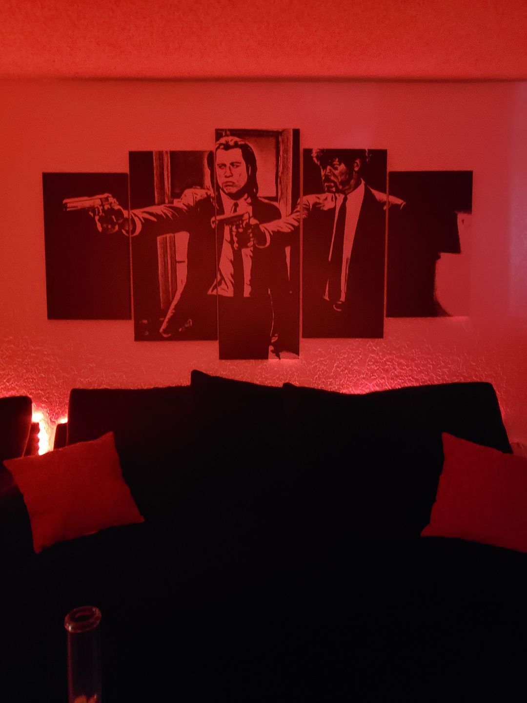 Customer photo review of Pulp Fiction Wall Art