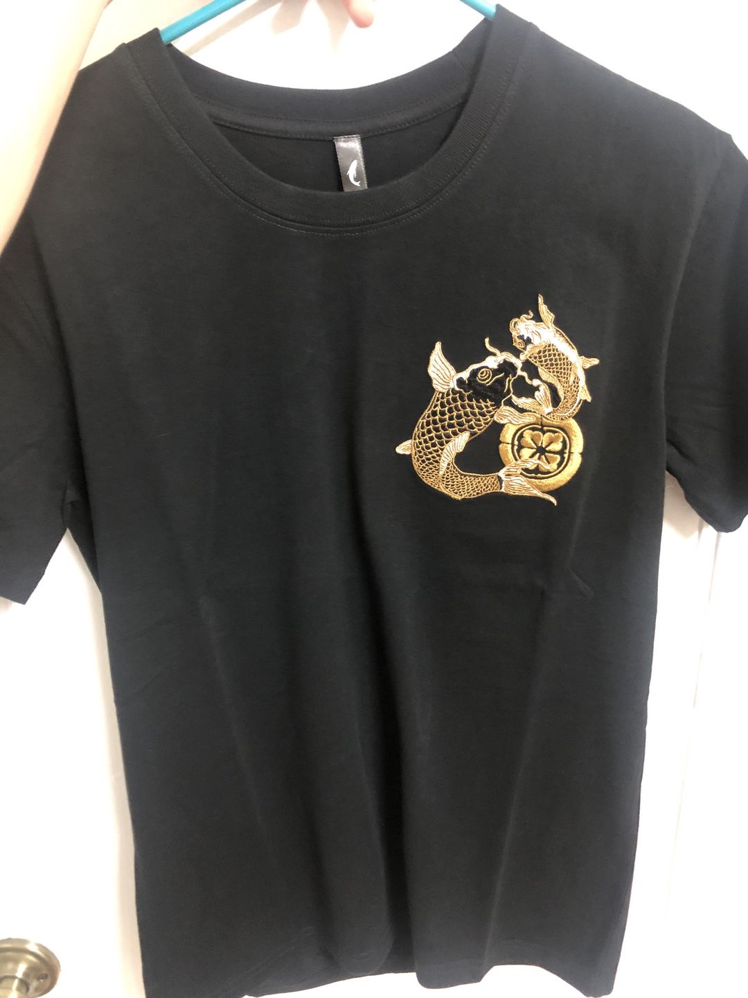 Customer photo review of Double Dragon & Koi Sukajan T-shirt
