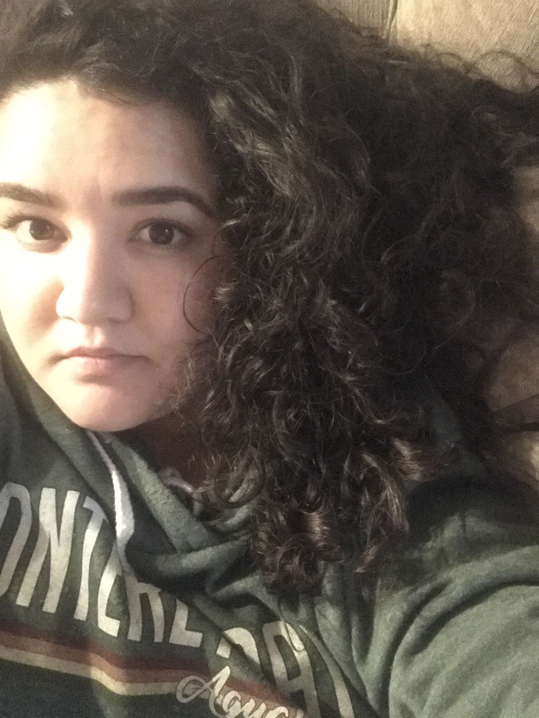 Customer photo review of Defining Flaxseed Gel for Curly Hair with Organic Argan Oil for Softening and Lemon Creme Fragrance