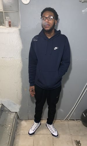 side stripe zip pocket track pants