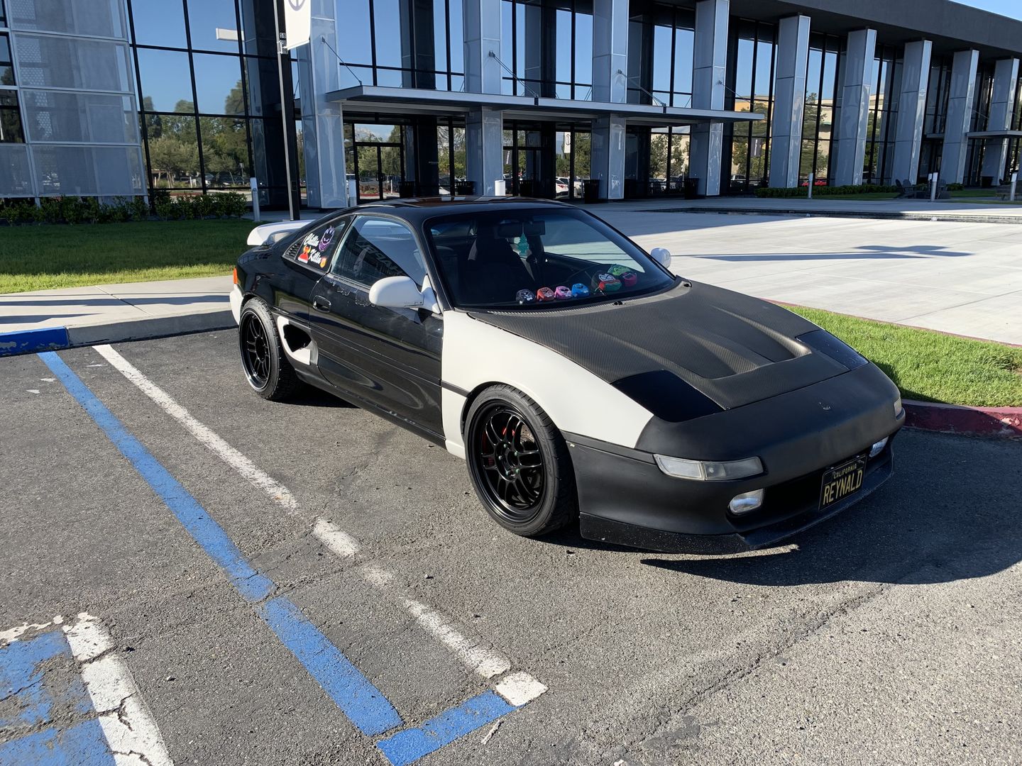 Customer photo review of Reproduction JDM Front Solid Side Moldings (Front Side Marker Deletes)