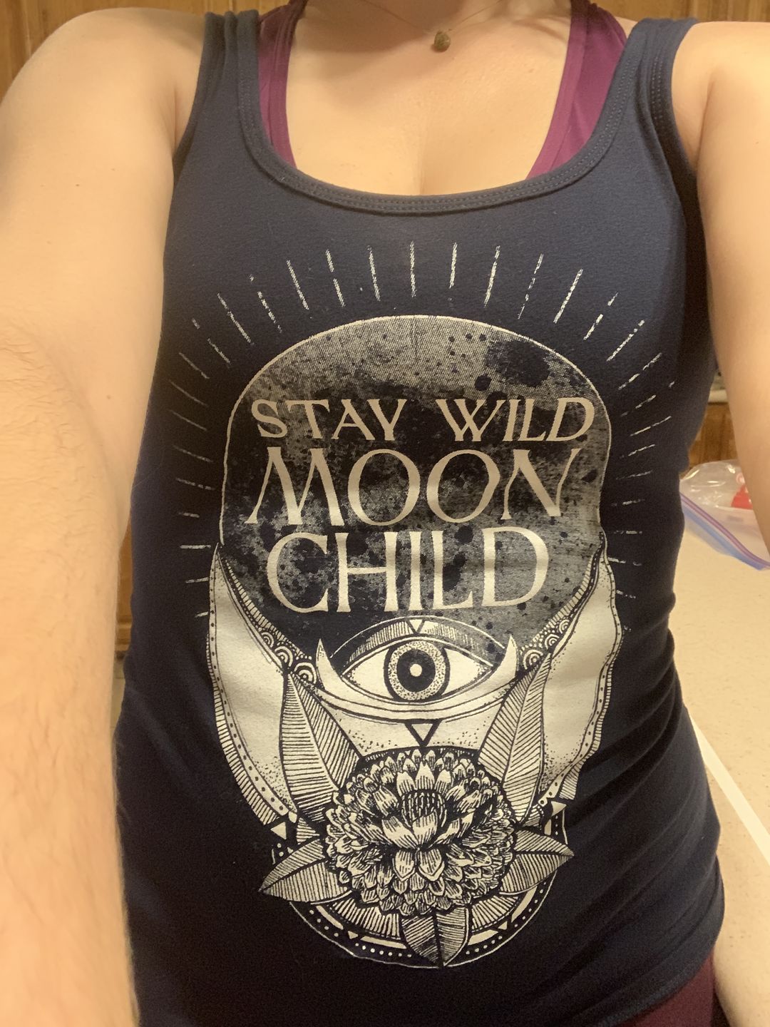 Customer photo review of Stay wild moon child