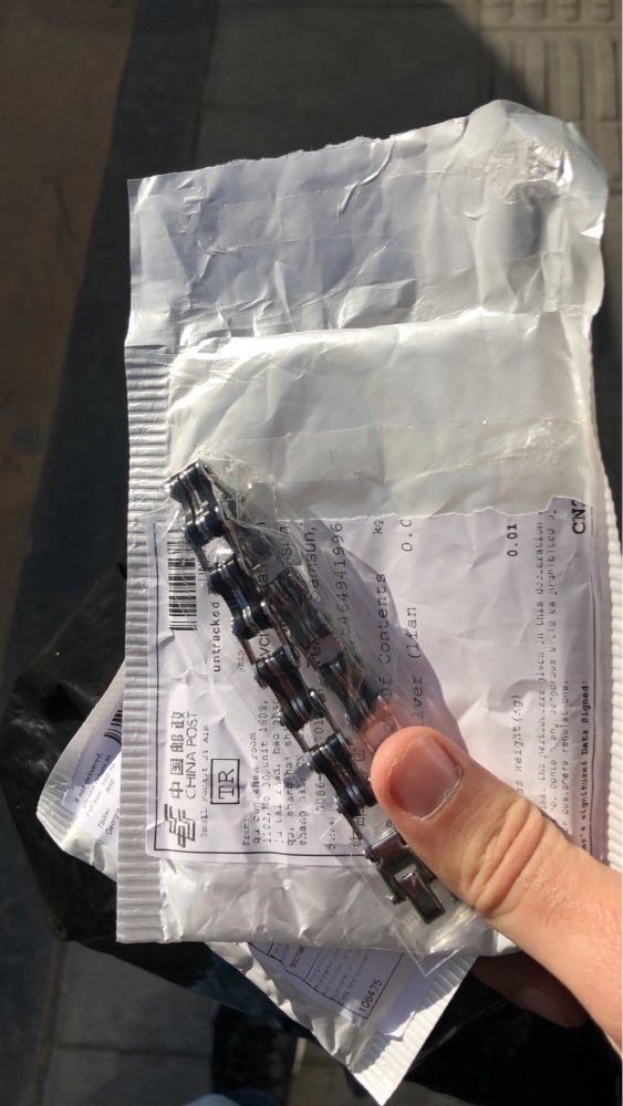 Customer photo review of Cycolinks Classic Chain Bracelet