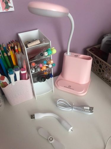 pastel usb rechargeable desk lamp