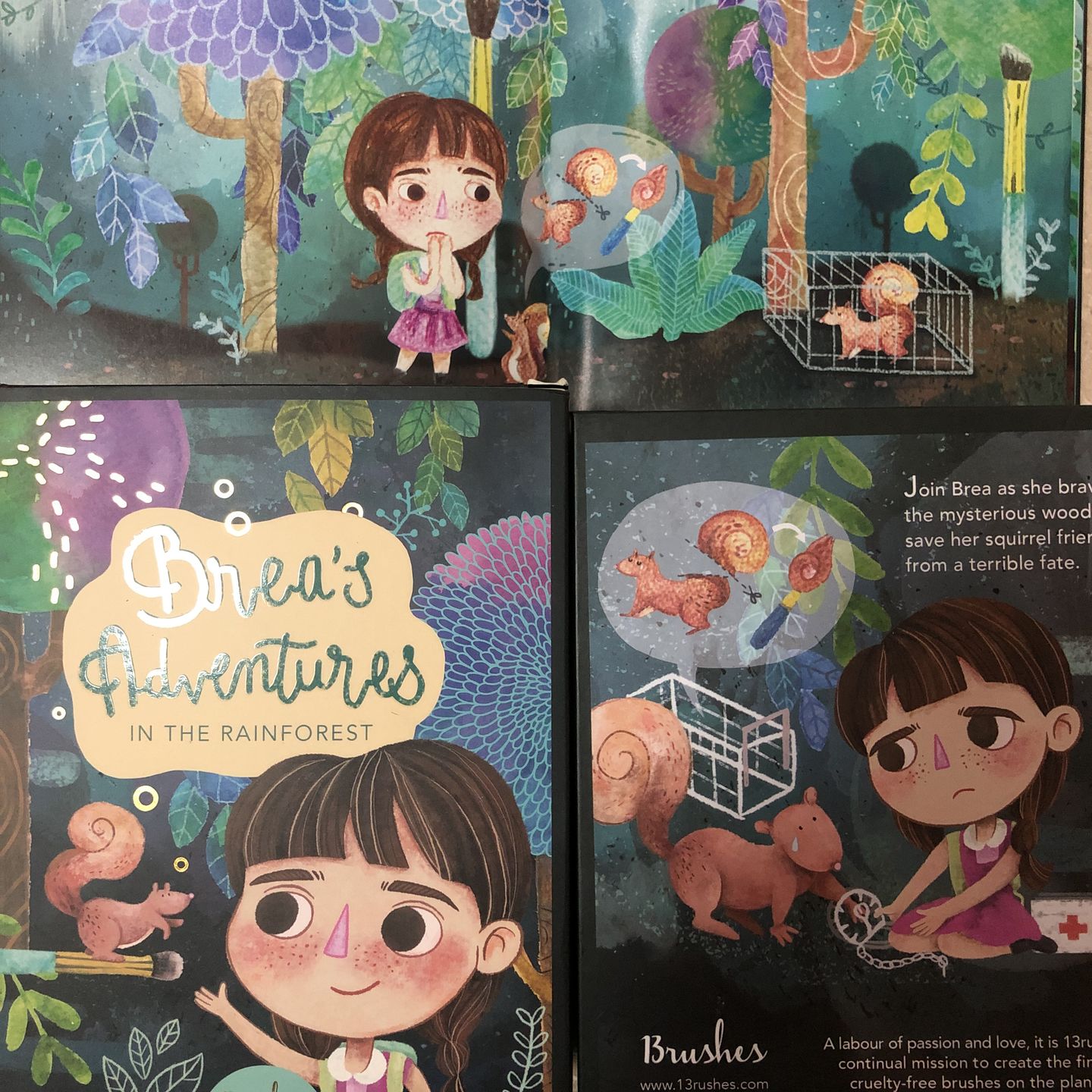 Customer photo review of 2018 edition: Brea's Adventures - In the Rainforest