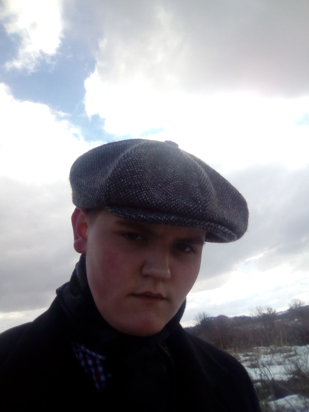 Customer photo review of Eight Piece Cap Patchwork Tweed