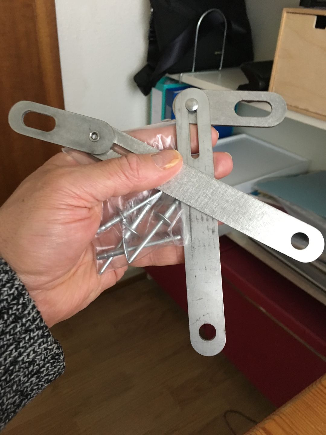 Customer photo review of Stepper Door Swing Arm