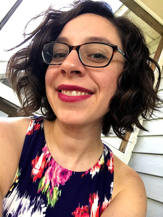 Customer photo review of Curly Hair Grape Seed Conditioner with Ultra Slip and Lavender Fragrance
