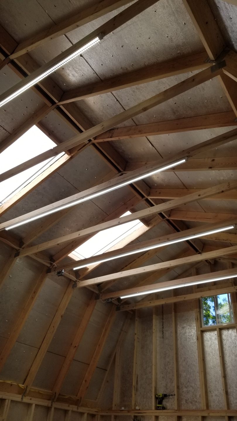 Customer photo review of T8 8ft V shape LED tube 60w Integrated 5000k Clear