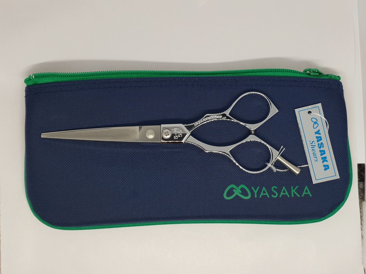 Customer photo review of Yasaka 5.0" Inch Traditional Hair Scissors