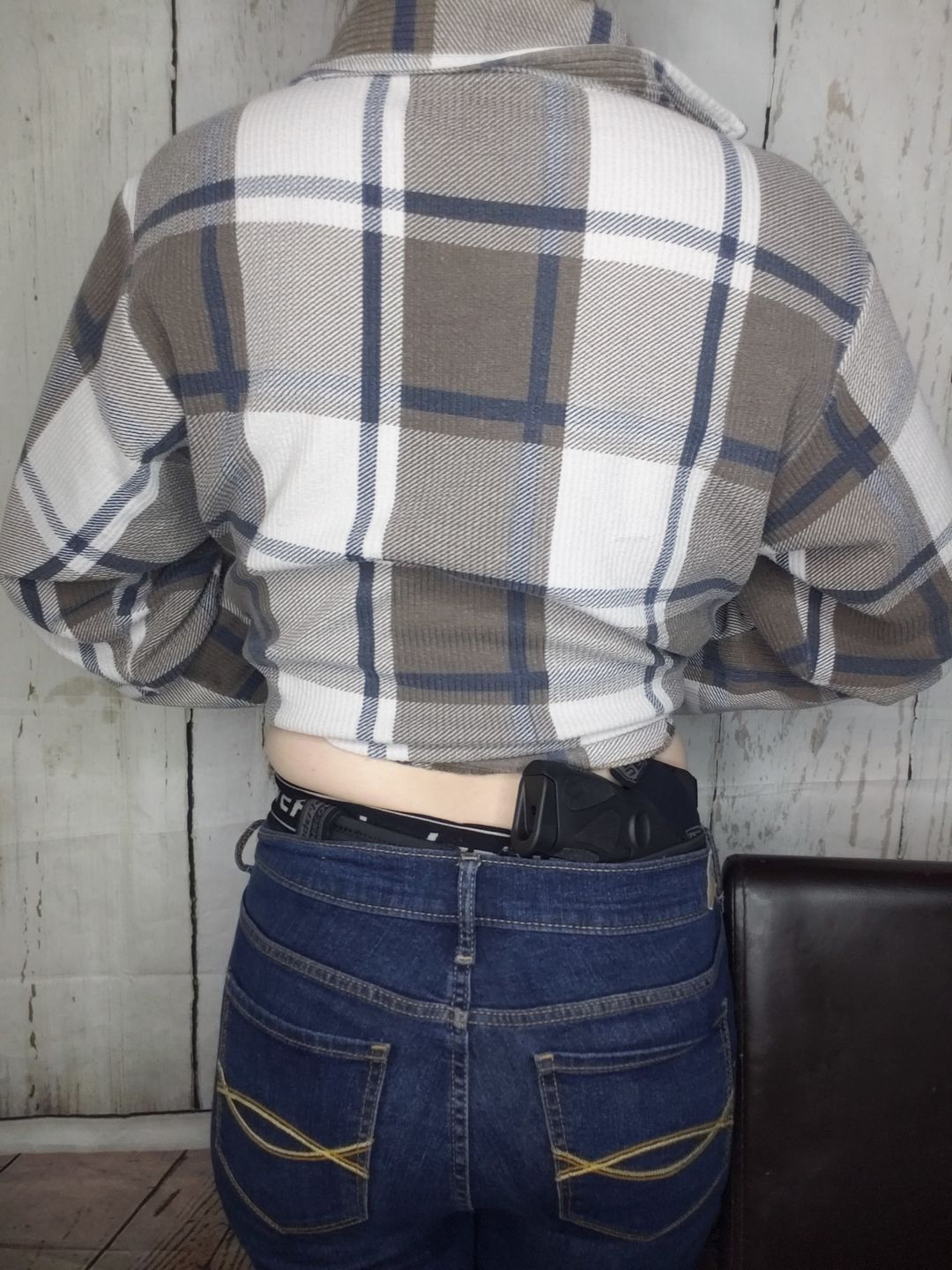 Customer photo review of Womens Concealed Carry 2" Shorts