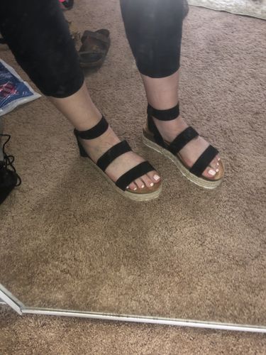 no doubt black platform espadrilles