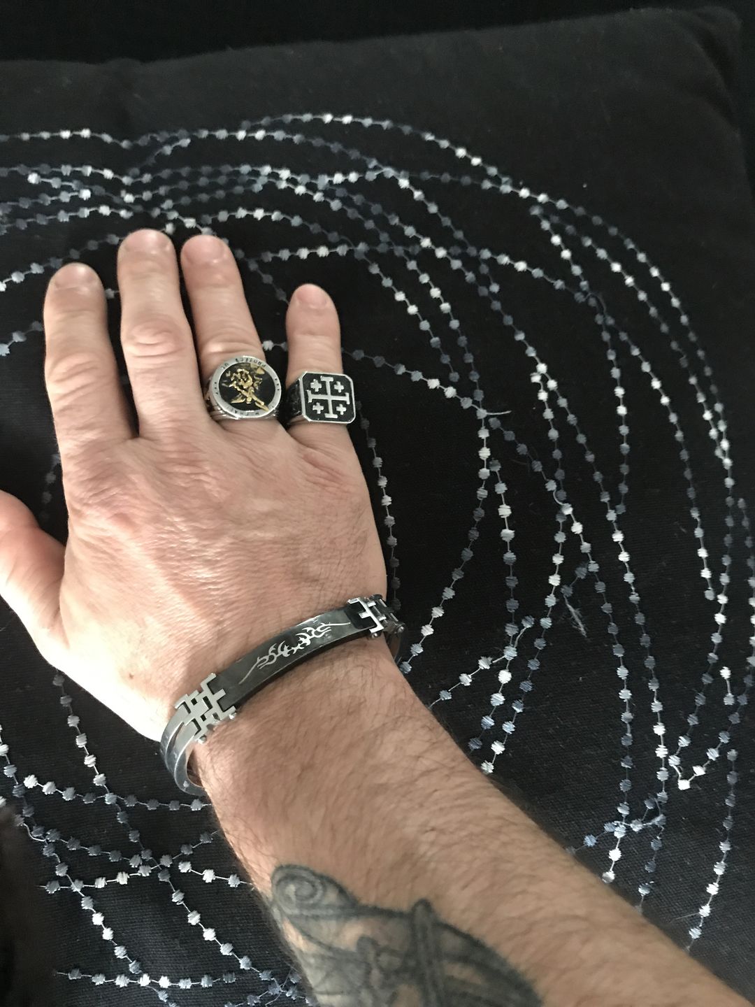 Customer photo review of Bague de l'Archange Michel