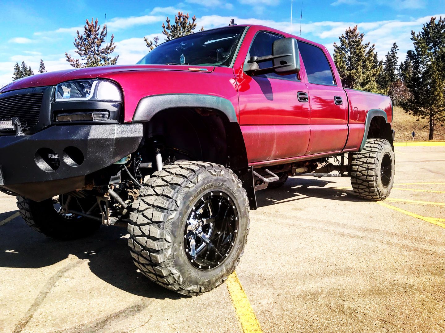 Customer photo review of 2001-2010 Duramax Death Grip Outer Tie Rods (KRTR10)