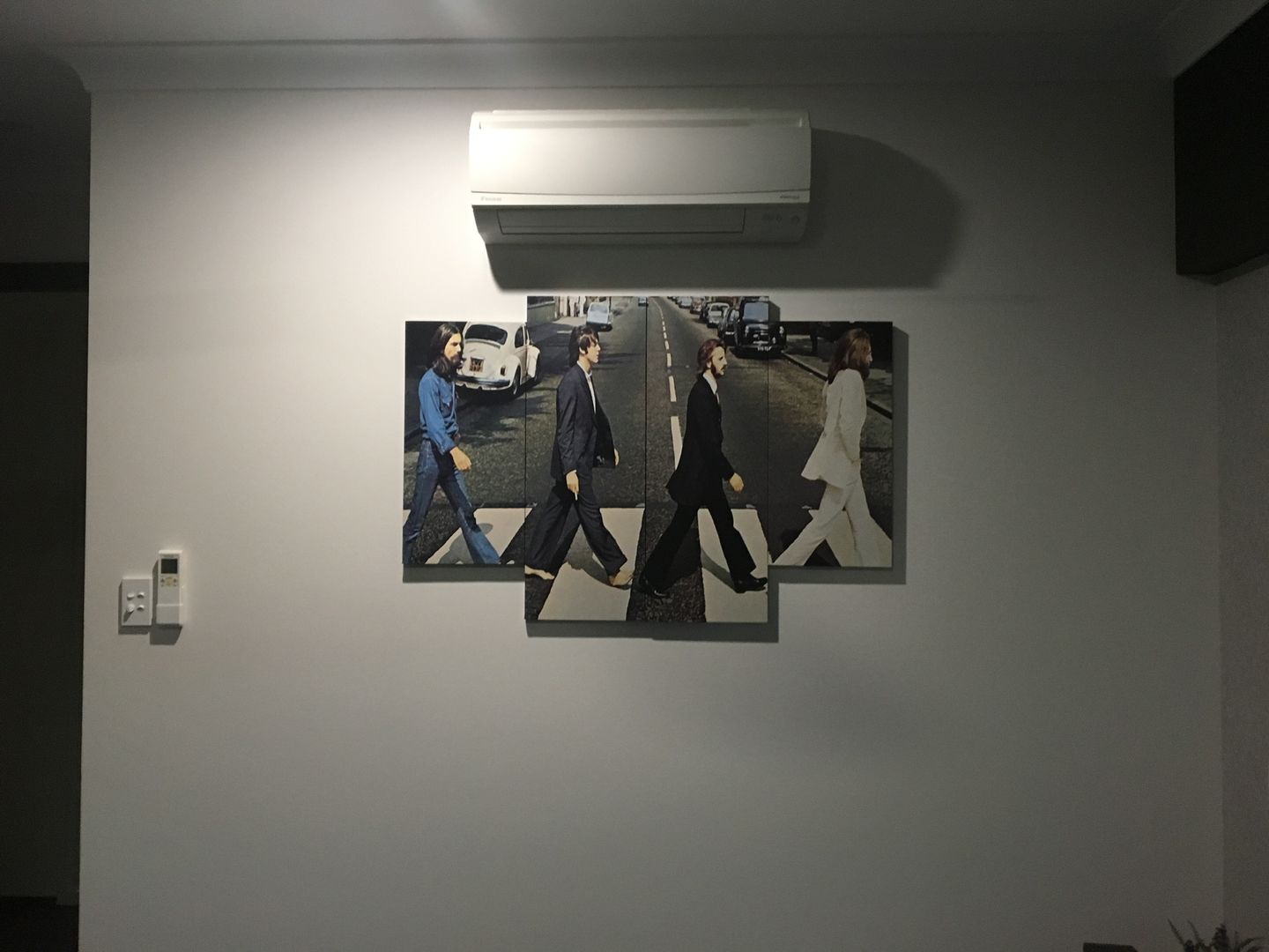Customer photo review of Abbey Road Wall Art