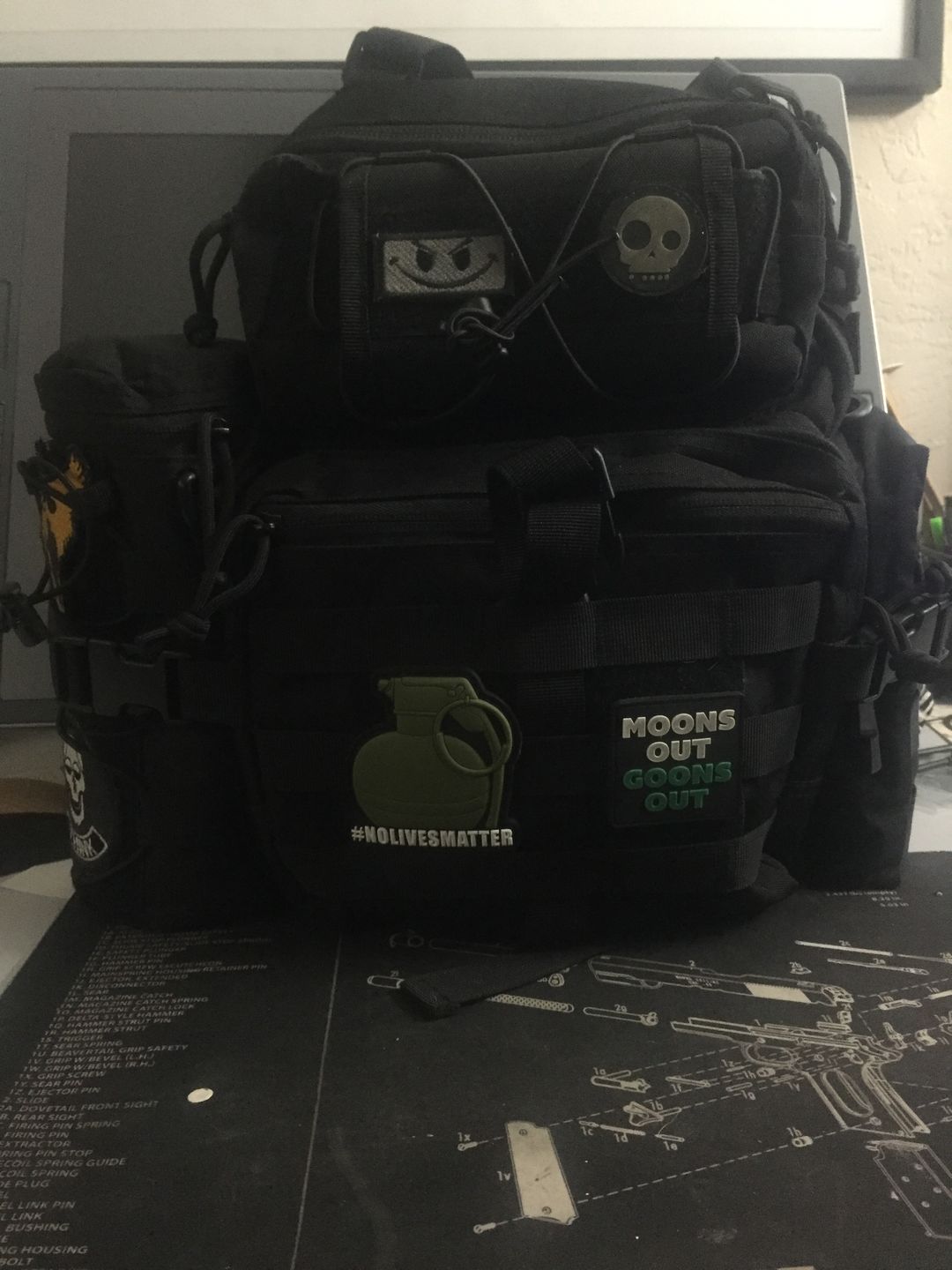 Customer photo review of #NOLIVESMATTER Morale Patch