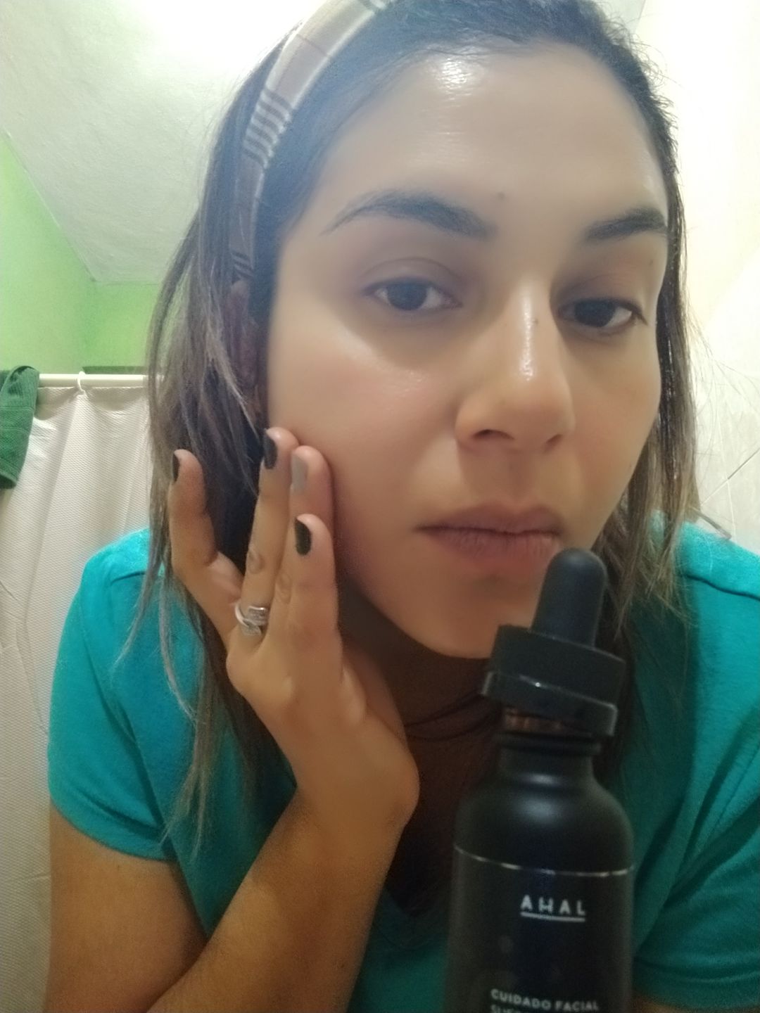 Customer photo review of Suero Humectante Facial con Kalahari