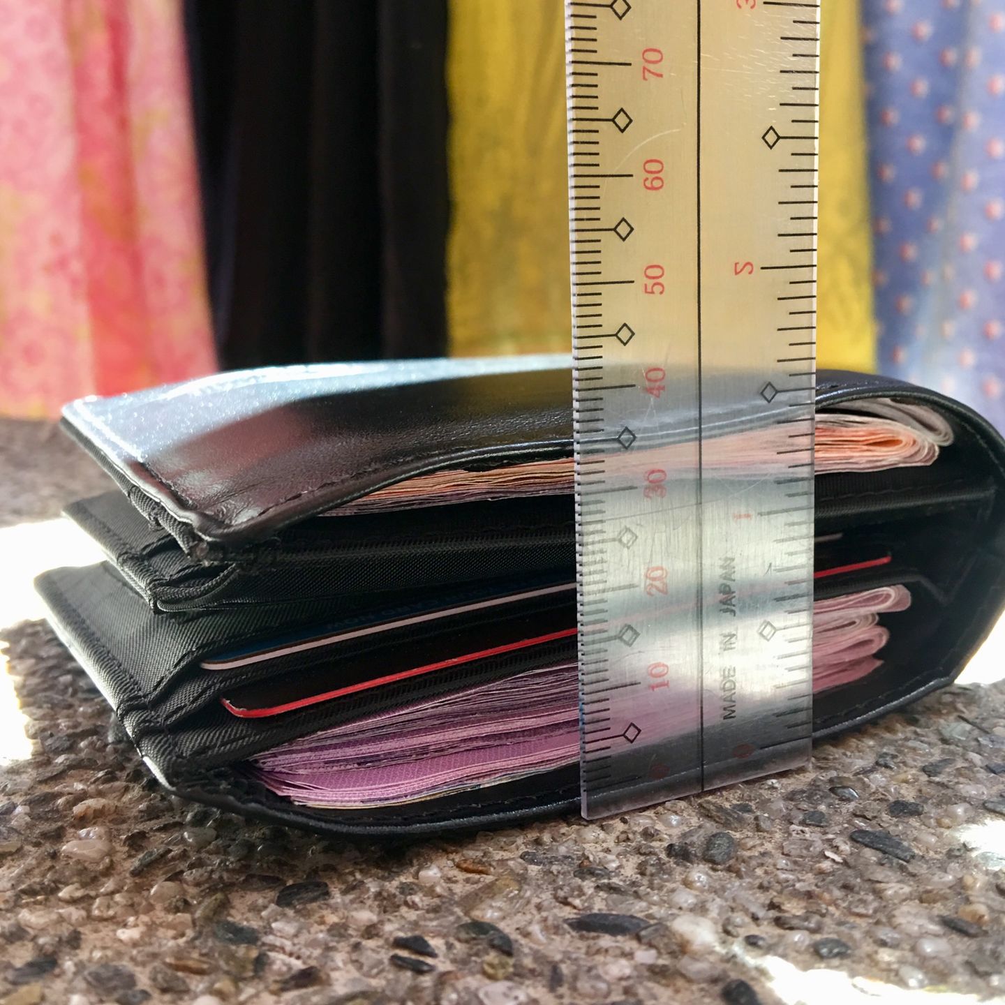 Customer photo review of Leather L-Shape Brown