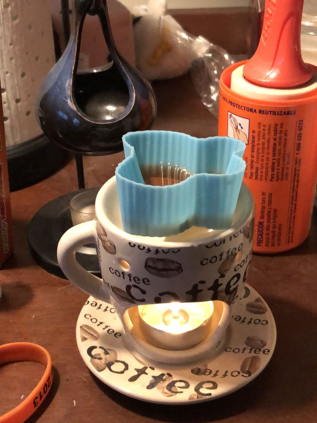 Customer photo review of Wax Swap Cup