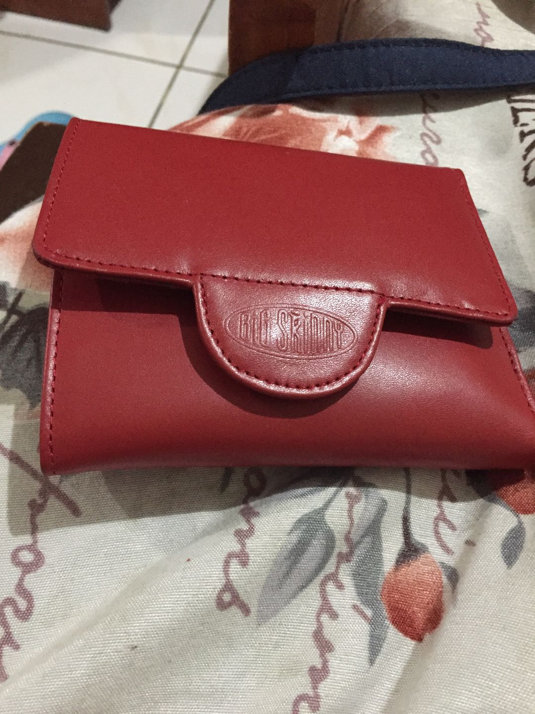 Customer photo review of Leather Trixie Cherry