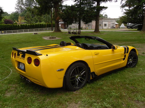 Chevrolet Corvette C5 convertible racing stripes decal set pre-cut 1997-2004