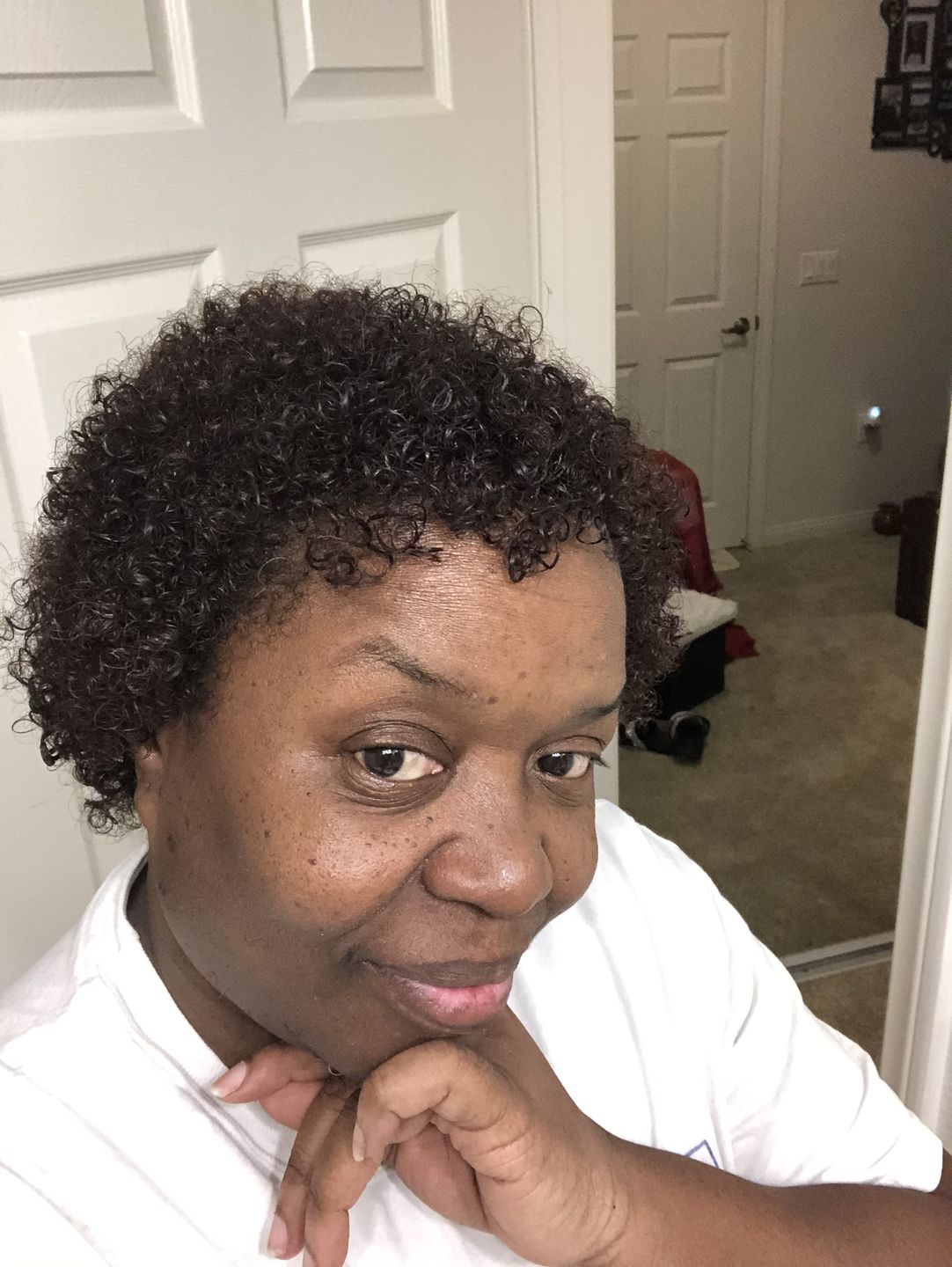 Customer photo review of Step 2: Moisture Infusion Styling Creme (For Loose Curls)