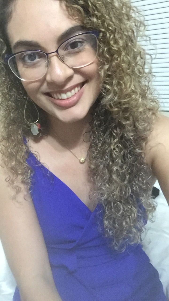 Customer photo review of Curly Hair Moisturizer for Strengthening Hair with Organic Avocado Oil and Organic Castor Oil with Vanilla Berry Fragrance