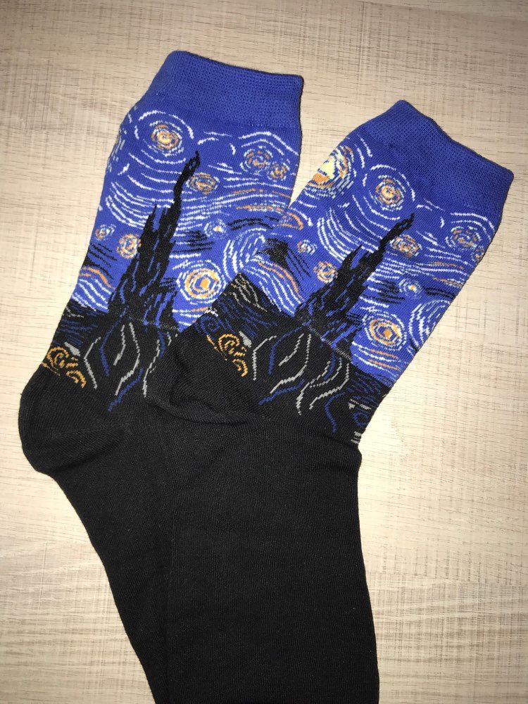 Customer photo review of Famous paintings socks