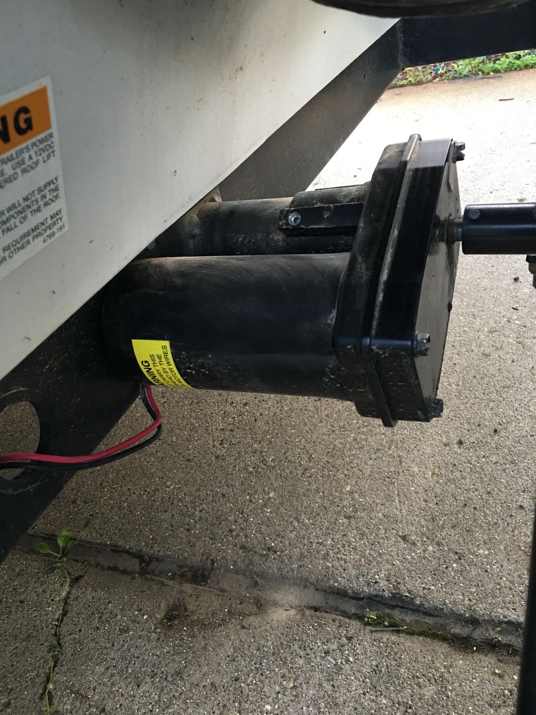 Customer photo review of Square Drive Lift Motor