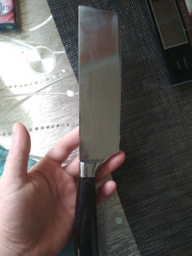 Customer photo review of Japanisches Cleaver Messer