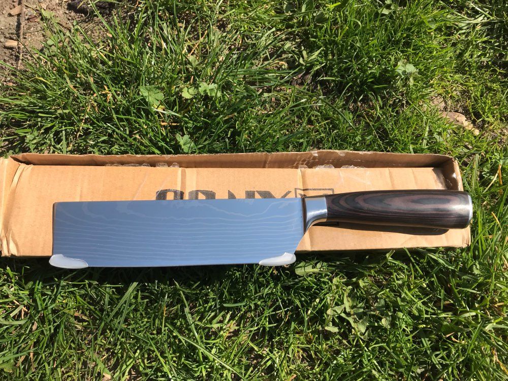 Customer photo review of Japanisches Cleaver Messer