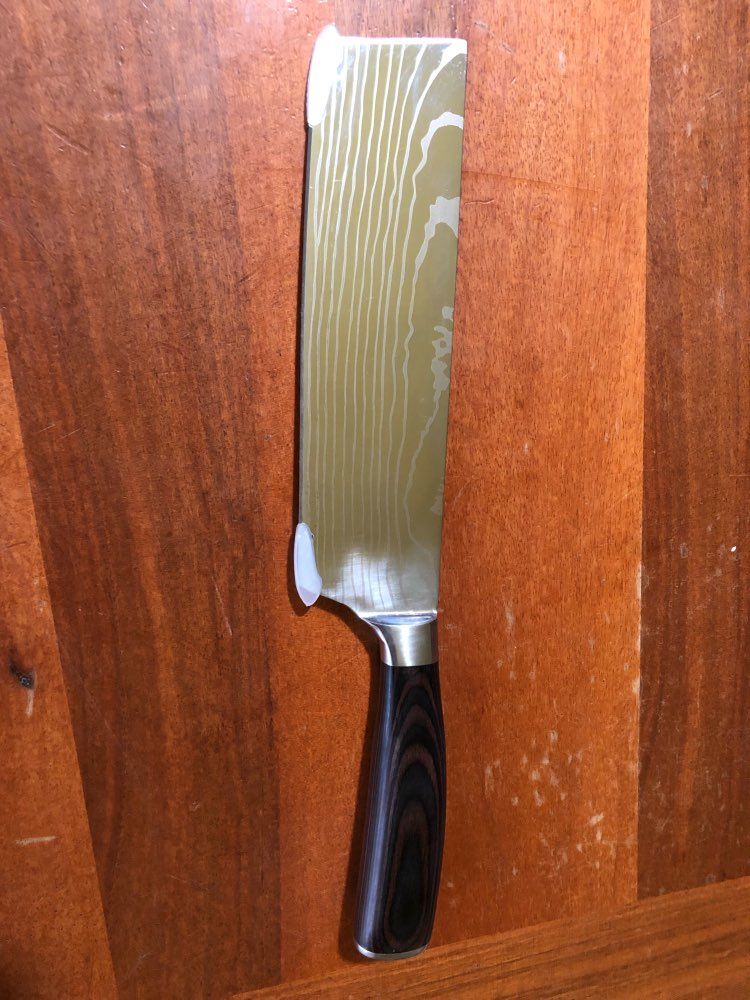 Customer photo review of Japanisches Cleaver Messer