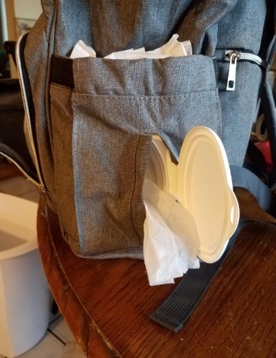 Customer photo review of Original Diaper Backpack