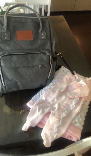 Customer photo review of Original Diaper Backpack