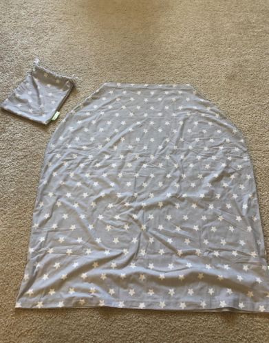 Customer photo review of Carseat Canopy - Nursing Cover