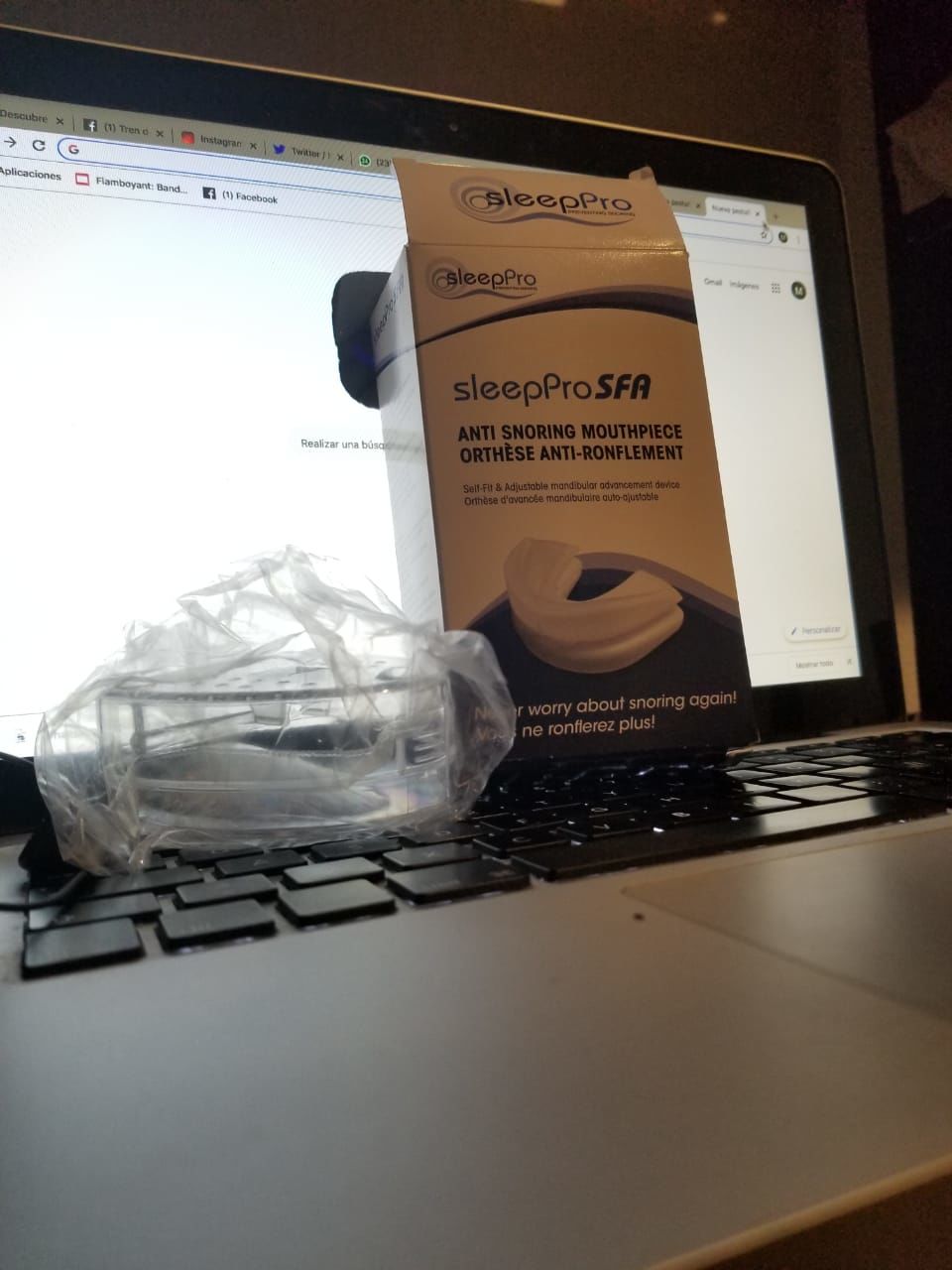 Customer photo review of Guarda SleepPro - Disponible a 3 o 6 Meses Sin Intereses